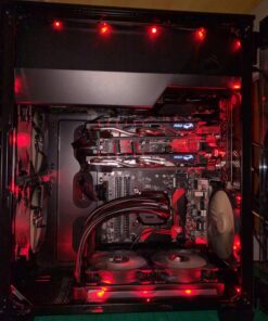 NZXT CB-LED20-RD 2-Metres Light Sensitivity Sleeved LED Kit (Red) Red 38 81AhGvm2eDL