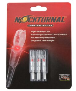 Nockturnal Lighted Nocks for Arrows with .246 / .244/204 Inside Diameter Red .204" Nock 7 81Ahjk6mSL