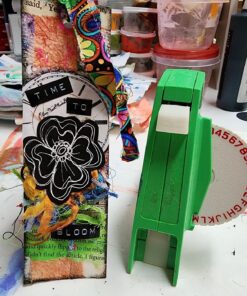 DYMO 3D Plastic Embossing Labels for Embossing Label Makers, White Print on Black, 3/8'' x 9.8', 3-roll Pack (1741670) Assorted Embossing Labels Tape 24 81AhlROv2XL