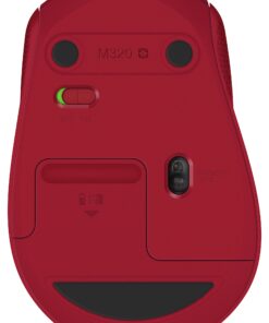 Logitech Wireless Mouse, Red 15 81AimrVk7fL