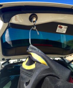 Master Magnetics 7580 Magnetic Hook Organizer Rotating Swing Hook 65 Pound Pull Force 1.47Diameter 0.54Thick Black 44 81Ajg94DP3L