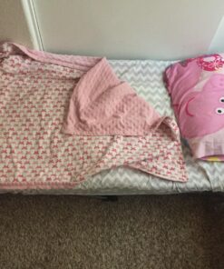 Regalo My Cot Portable Toddler Bed, Includes Fitted Sheet, Pink 46 81Alqd0opqL