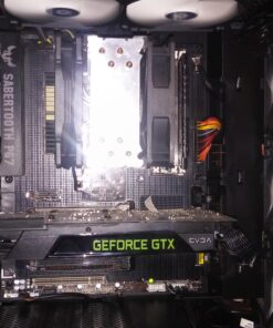 Fractal Design Meshify C - Compact Computer Case - High Performance Airflow/Cooling - 2X Fans Included - PSU Shroud - Modular Interior - Water-Cooling Ready - USB3.0 - Tempered Glass - Blackout Black Dark TG 66 81AmwaGRcL