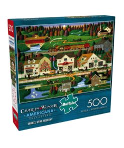 Buffalo Games - Charles Wysocki Americana Collection - Yankee Wink Hollow - 500 Piece Jigsaw Puzzle 12 81AnKg3qldL