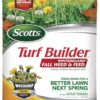 Scotts Turf Builder WinterGuard Fall Weed & Feed3, Weed Killer Plus Fall Fertilizer, 5,000 sq. ft., 14.29 lbs. 5,000 sq. ft. 11 81AnKxmaIPL