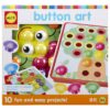Alex Discover Button Art Activity Set Kids Art and Craft Activity, 56pieces Standard