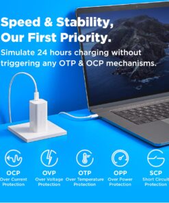 Innergie 60C-60 Watt PD 3.0 USB-C Wall Charger,Fast Charge 60W PD 3.0 Portable Laptop Power Adapter(Foldable Ver),Compatible with Switch/iPhone 15/MacBook Pro/Air/iPad/Windows PC(Delta Electronics) 60 Watts Foldable 32 81AqYemw8VL