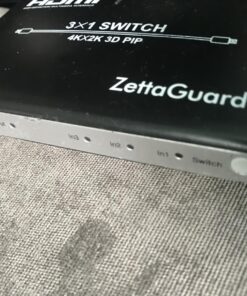 Zettaguard 4K x 2K 3 Port 3 x 1 HDMI Switch with PIP(Picture in Picture) and IR Wireless Remote Control, HDMI Splitter Switcher Hub Port Switches (ZW310) 37 81Aqdr1MfYL