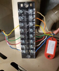 Uxcell a10073000ux0031 2 Pcs 8 Position Double Row Screw Terminal Covered Barrier Strip 600V 25A 11 81AqibQiwqL