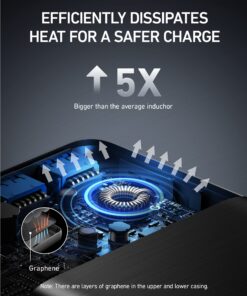 Anker Power Bank, 25,600mAh Portable Charger 87W Bundle with 65W USB-C Wall Charger, Works for MacBook Pro, Dell XPS, Microsoft, Pixelbook, iPhone 13 series, Samsung, iPad Pro, and More 36 81ArMSD9TL