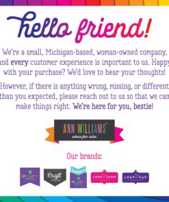 Loopdedoo DIY Kids Bracelet Maker Kit - Make Bracelets in Minutes for Birthdays, Friendship Day, Christmas Gifts - Award Winning Craft Kit for Ages 8 & Up New Loopdedoo + 18 Skeins of Thread 23 81As2Rx6anL