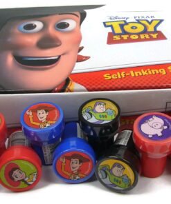 Alternative view of Disney Toy Story Self-inking Stamps Birthday Party Favors 24 Pieces (Complete Box)