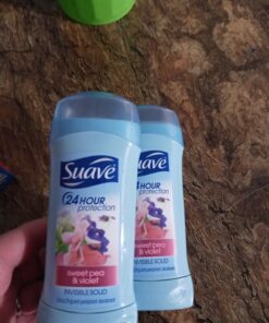 Suave Deodorant Antiperspirant Deodorant Stick 48-hour Odor and Wetness Protection Sweet Pea Violet Deodorant for Women, 2.6 Ounce (Pack of 2) 37 81Ats5ObT9L