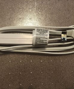 Woods SlimLine 2241 16/3 Flat Plug Indoor Extension Cord 8-Foot 3 Outlets Right Angled Plug Space Saving Design UL Listed 8 Foot (Pack of 1) 40 81AtuyKMNqL