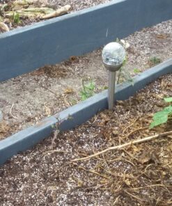 GIGALUMI Solar Lights Outdoor, Christmas Cracked Glass Ball Solar Garden Lights, Color Changing Lights Outdoor,Garden LED Lights for Path, Patio, Yard, 3 Pack Solar Garden Lights Outdoor Pathway 59 81AuLQ670uL