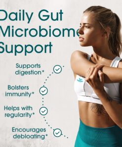 Probiotics for Women and Men - with Natural Lactase Enzyme and Prebiotic Fiber for Digestive Health - 80%+ More Potent Supplement for Gut Health Support - Vegan Raw Probiotic Formula Made in The USA 1 Month Supply 19 81AvEvkbgcL