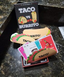 Taco vs Burrito Family Board Games for Kids 6-8, 8-12 & Up - Fun Card Games for Kids and Families, Kids Family Game Night 36 81Aw4NF7XZL