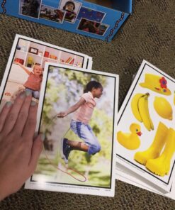 Key Education 160 Early Learning Toddler Flash Cards Ages 3+, Photographic Vocabulary Flash Cards for Toddlers, Toddler Speech Therapy Flash Cards for Preschool & Kindergarten Special Learners Early Learning Language Library 35 81AwJomeEL