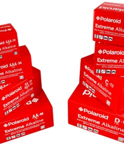 Polaroid Extreme Value AAA 1.5V Premium Alkaline Batteries Value Pack (36-Pack) Non Rechargeable AAA 36 12 81AxPvDEPpL