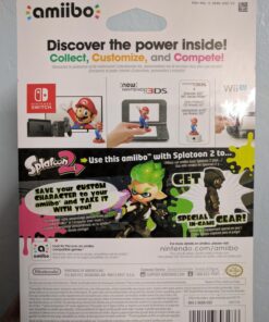 Nintendo amiibo - New Inkling Boy (Neon Green) 24 81AyKmY3LWL