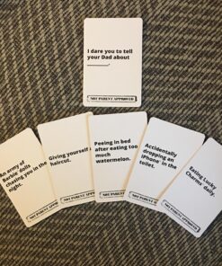 Not Parent Approved - The Hilarious Family Game Night Card Game for Kids, Teens & Tweens, The Perfect Funny Christmas & Birthday Gift for Boys & Girls, Best Fun Family Games for Kids and Adults A. Original Game 35 81Ayew smcL