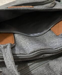 RUVALINO Diaper Bag Backpack, Multifunction Travel Back Pack Maternity Baby Changing Bags, Large Capacity, Waterproof and Stylish, Gray 62 81B0G0O20XL 1