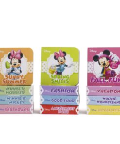 Disney Minnie Mouse - My First Library Board Book Block 12-Book Set - Great for Teaching First Words - PI Kids 24 81B1F4GHLaL