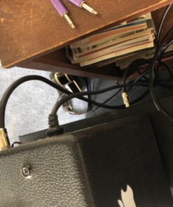 GLS Audio Speaker Cable 1/4" to 1/4" - 12 AWG Professional Bass/Guitar Speaker Cable for Amp - Black, 3 Ft. 3 feet 43 81B2xKS5SlL