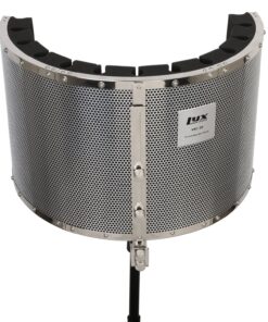 LyxPro VRI-20 Sound Absorbing Acoustic Foam Isolation Portable Microphone Shield, Vocal Recording Panel, High Performance - Stand Mountable 18 81B3Db2YRVL
