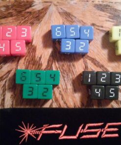 Renegade Game Studios Fuse Board Game, for Ages 10+, Playing Time 10 Minutes, 1-5 Players, Cooperative Dice Game 19 81B3c1oXrUL