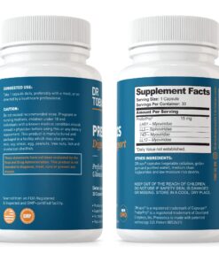 Dr. Tobias Prebiotics, Supports Digestion & Gut Health, Feed Good Probiotic Bacteria, Boost Gut Immune Function, Vegan & Non-GMO Gut Health Supplements for Men and Women, 30 Capsules, 30 Servings 30 Count (Pack of 1) 26 81B3fMAF3tL 2