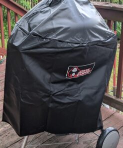 Kingkong 7149 Premium Grill Cover for Weber Charcoal Grills, 22.5-Inch (Compared to the 7149 Grill Cover) Including Grill Brush and Tongs. Charcoal Grills - 22.5'' 35 81B3q2Y n8L