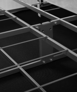 ZINUS No Assembly Metal Box Spring, 9 Inch White Mattress Foundation, Sturdy Metal Structure, Split Queen 31 81B5dYw8FS