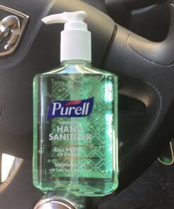 PURELL Advanced Hand Sanitizer Soothing Gel, Fresh Scent, 8 fl oz Pump Bottle (Pack of 4), 9674-06-ECDECO 35 81B7w2GduL