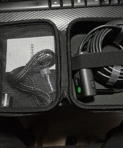 DEPSTECH Original Endoscope Case, Wireless Borescope Carrying Bag WiFi & USB Scope Cameras, Upgraded Large-Capacity Hardshell Case, Compatible with 4.3" Inspection Camera DS300, Black 43 81B8T4tWjQL