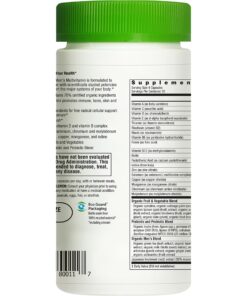 Rainbow Light Multivitamin for Men, Vitamin C, D & Zinc, Probiotics, Men's Multivitamin Provides High Potency Immune, Heart, & Liver Support, Non-GMO, Vegetarian, 120 Tablets 35 81BAQUtyfL 1