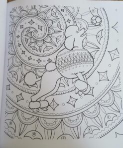 Amazing Dogs: Adult Coloring Book (Stress Relieving Creative Fun Drawings to Calm Down, Reduce Anxiety & Relax.) 49 81BB5QN6ErL 2