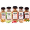 FreshJax Hot & Spicy Seasoning Gift Set | Pack of 5 Organic Hot & Spicy Seasoning Set | Gift Sets for Men | Spices and Seasonings Sets for Cooking Hot & Spicy Set 24 81BCiZVoN5L