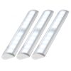 Kuled 10-led Wireless Motion Sensing Stick-on Anywhere Step LED Light Bar with Magnetic Strip, Pure White, 3-Pack 35 81BCv94L6aL