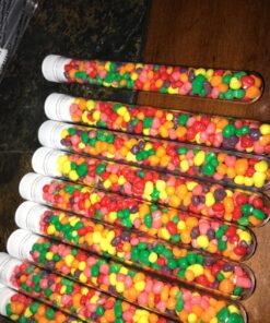 SEOH 16 X 125mm Plastic Test Tubes with Caps, 25 Pack 21 81BEPNit3TL