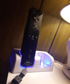 Kulannder Wii Remote Battery Charger(Free USB Wall Charger+Lengthened Cord) Dual Charging Station Dock with Two Rechargeable Capacity Increased Batteries for Wii/Wii U Game Remote Controller (White) 42 81BF3kkrUdL