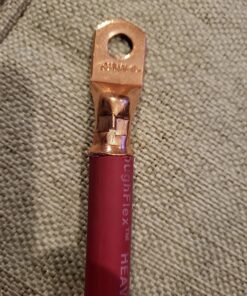 iCrimp Battery Cable Lug Crimping Tool for 8, 6, 4, 2, 1, 1/0 AWG Heavy Duty Wire Copper Lugs, Battery Terminal, with Wire Shear Cutter HX-50BI 43 81BGSbLInL