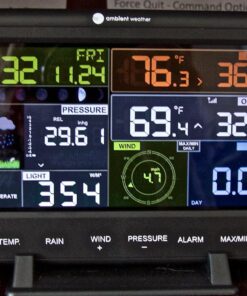 Ambient Weather WS-2902 WiFi Smart Weather Station Base Console + Array 47 81BHf1DLtUL