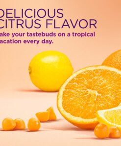 Nature's Bounty Optimal Solutions Hair, Skin & Nails with Biotin and Collagen, Citrus-Flavored Gummies Vitamin Supplement, 2500 mcg, 80 Ct 80 Count (Pack of 1) 24 81BKBEkwQBL