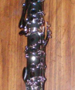 Eastar B Flat Clarinet for Beginner, Ebonite Clarinet Nickel-plated with 2 Barrels, 3 Reeds, White Gloves, Hard Case, Cleaning Kt, ECL-300 Nickel keys, Student style 53 81BL2avGhcL