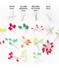 Alternative view of Elenco Electronics LEDK-80 80 pc LED Component Kit