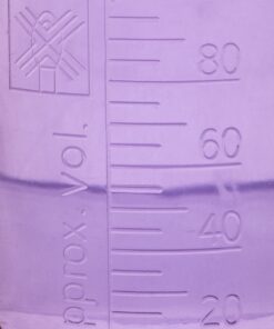 5 Piece Premium Laboratory Plastic Beaker Set, Made of High Clarity Polypropylene with Raised Graduations, 50 mL, 100 mL, 250 mL, 500 mL, and 1000 mL (Autoclavable) 16 81BLnTmUwL