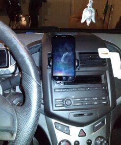 iOttie Easy One Touch Mini Air Vent Car Mount Holder Cradle for iPhone Xs Max R 8 Plus 7 Samsung Galaxy S10 E S9 S8 Plus Edge, Note 9 & Other Smartphone, 2.2 x 4.8 x 5.7 inches 36 81BO7ZO vL 1