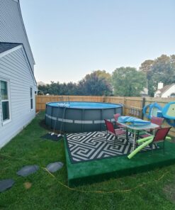 INTEX 26329EH Ultra XTR Deluxe Above Ground Swimming Pool Set: 18ft x 52in – Includes 2100 GPH Cartridge Sand Filter Pump – SuperTough Puncture Resistant – Rust Resistant – Easy to Assemble 43 81BRy3phELL