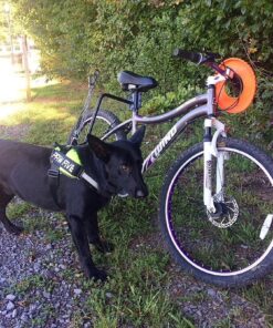 Springer Hands Free Dog Leash Bike Attachment Kit -Pet Exerciser for Running, Walking Jogging - Universal Fit for Bicycles - Quick Release, 18-Inch Rope 21 81BRyiNTbYL